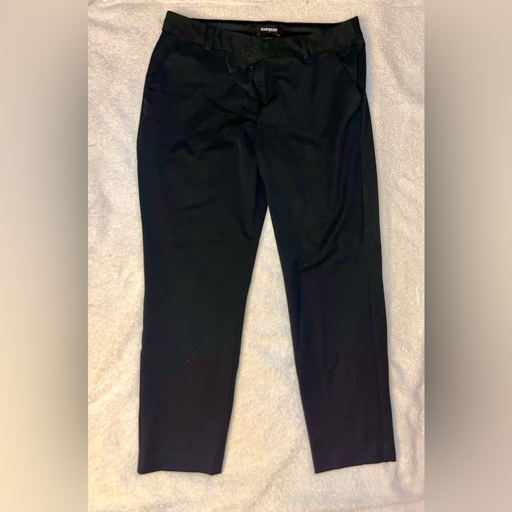 Express Columnist Ankle Mid Rise Pants